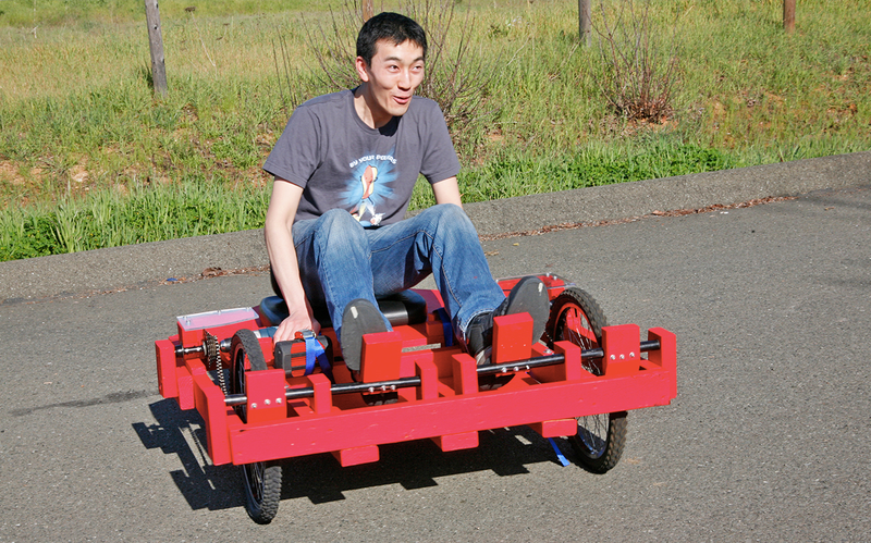 Illustration for article titled How To Build a Cheap(ish) Drill-Powered Go-Kart